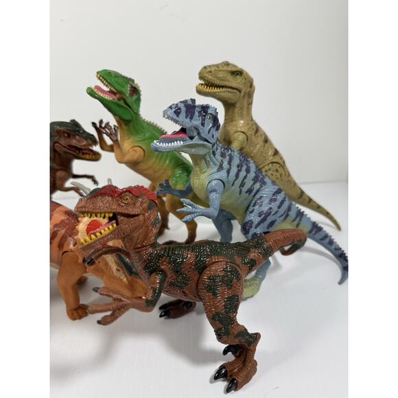 Dinosaur Toy Lot 8 Kid Galaxy Discovery Dino Achelosauru Allosaurus Deinoychus - Picture 3 of 10